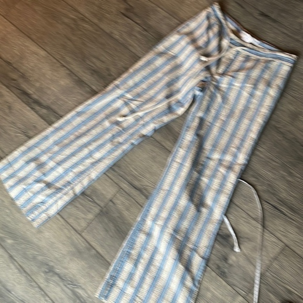 Tommy Hilfiger pants size 2 Striped casual drawstring pants - Picture 4 of 7